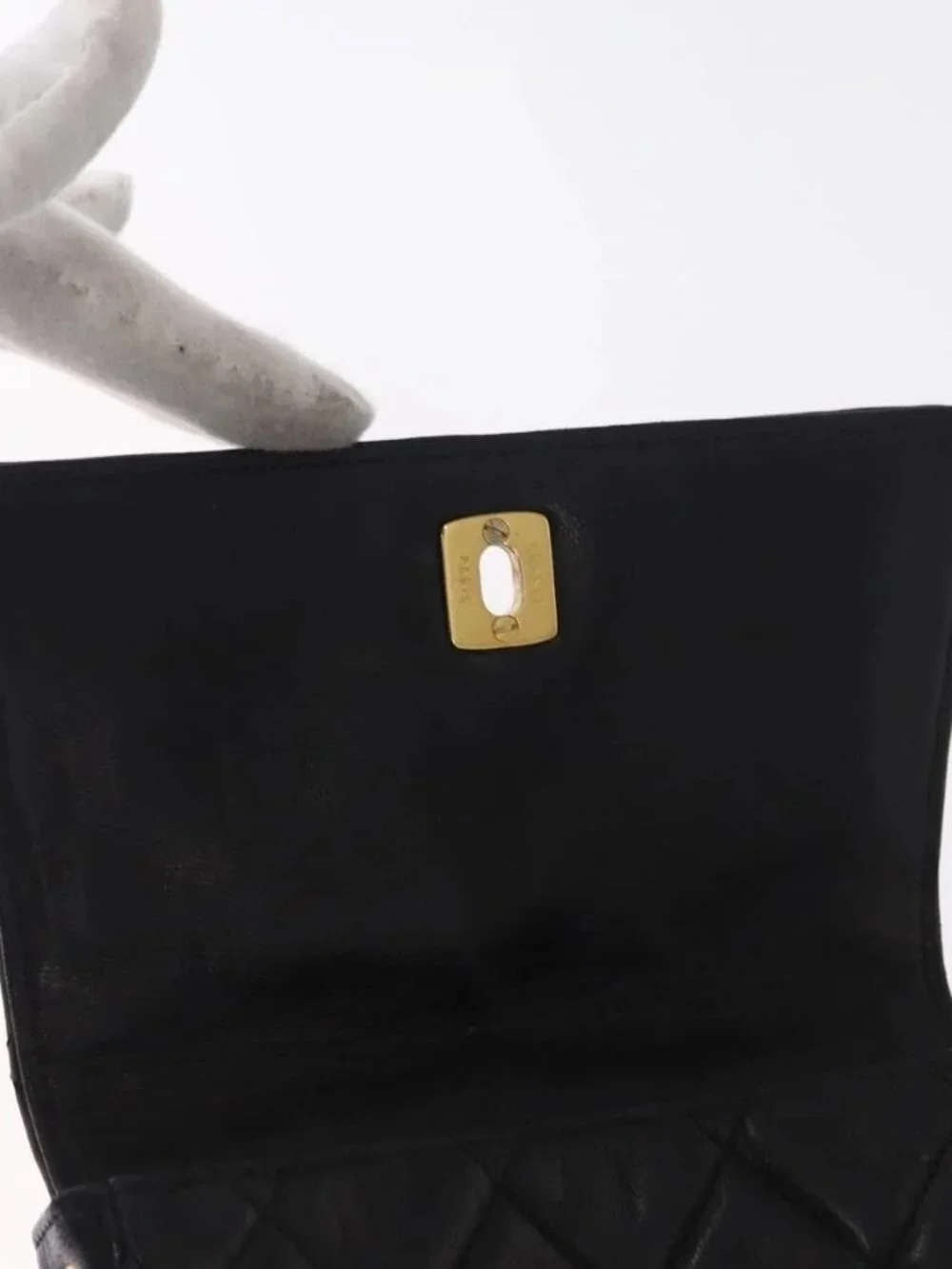 CHANEL brand	chanel color	black